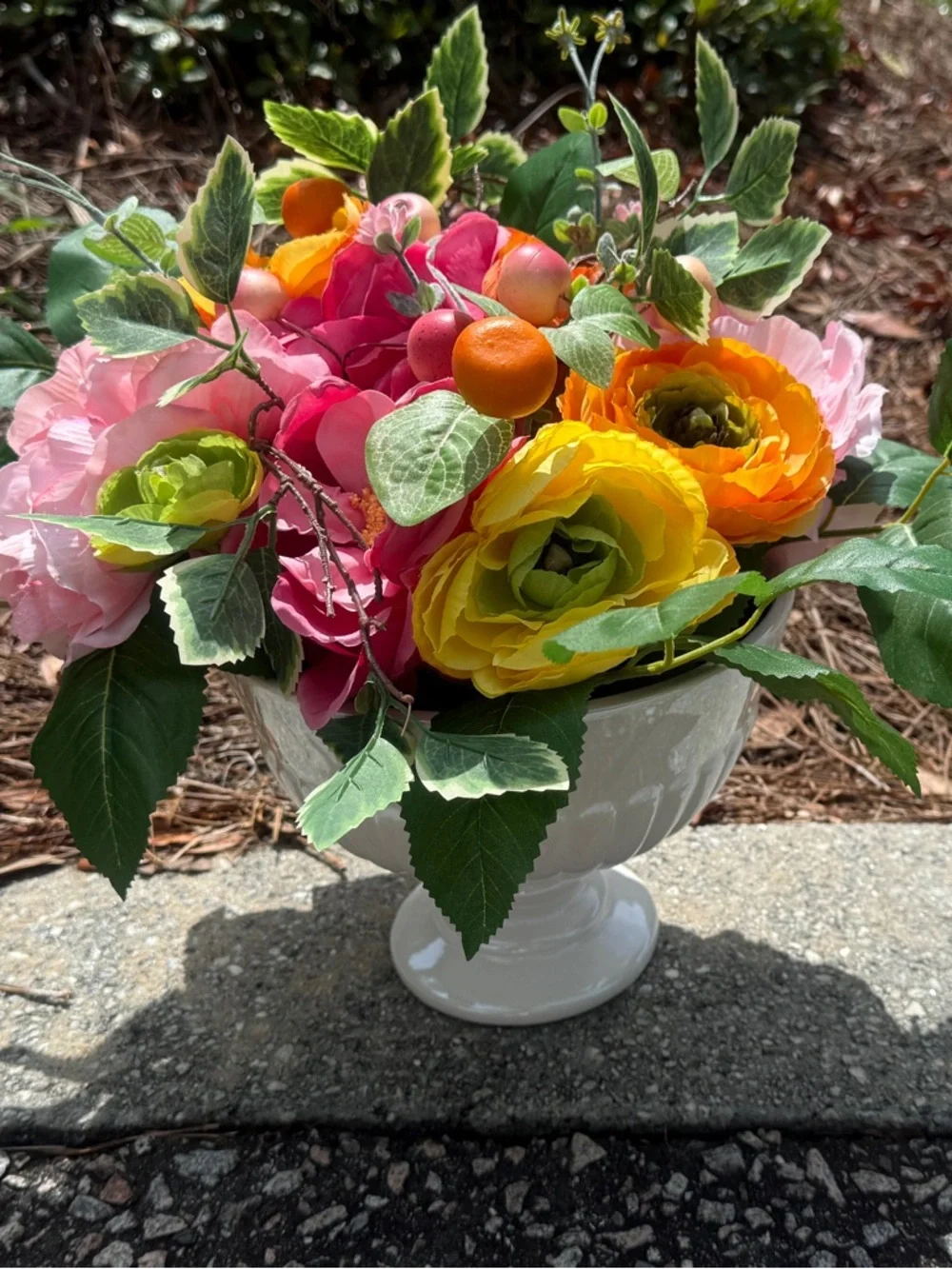 Vibrant Floral Arrangement - NWT